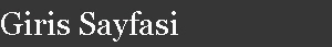 Giris Sayfasi